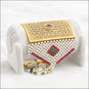 Pearl & Ruby Jadau Bridal Bangle