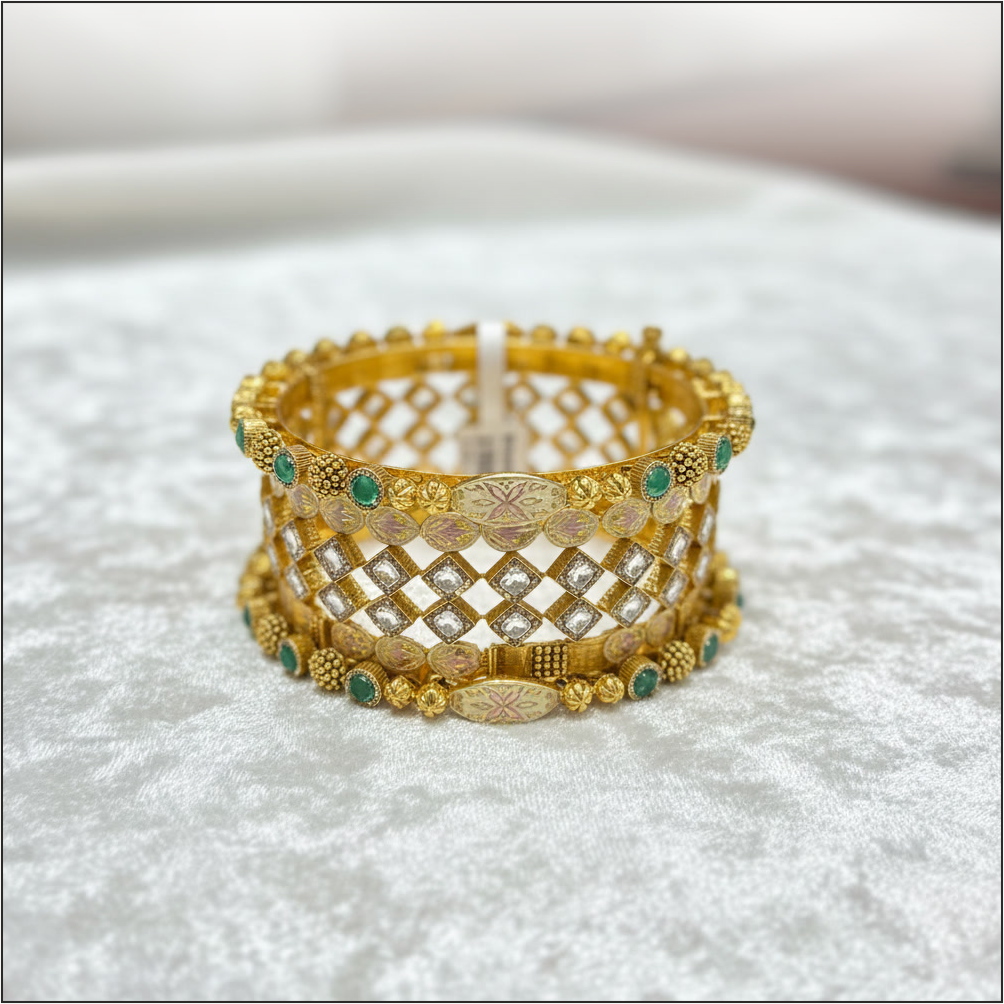 Emerald Lattice Heritage Kada