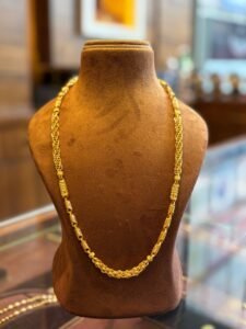 Classic 22K Gold Rope Twist Chain Necklace – Suhagan Abhushan