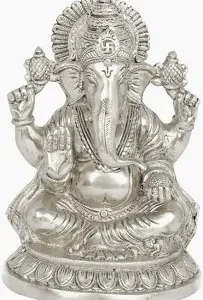 Silver Plated Divine Idol